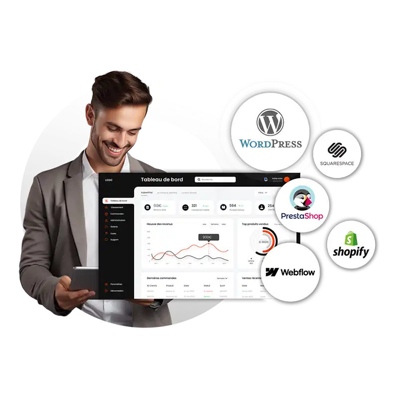 agence communication digitale wordpress prestashop shopify toulon uranium Var